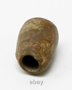 Homme Primitif Tube en Pierre Pipe Chamanes Aspirant Tube Souffleur de Nuages, 2