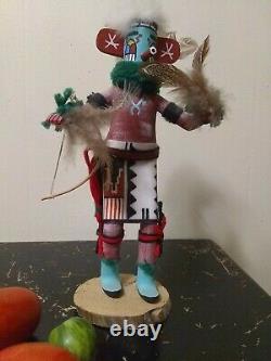Hopi Kachina Doll Early Morning Singer Native American Indian Cottonwood Carving