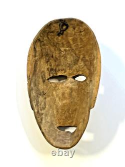 Masque Booger Cherokee Authentique Ancien, vers 1900