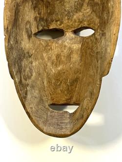 Masque Booger Cherokee Authentique Ancien, vers 1900