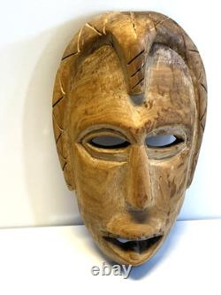Masque Booger Cherokee Authentique Ancien, vers 1900