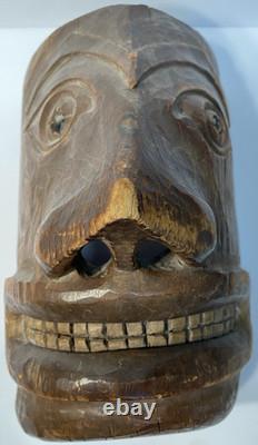 Masque Nootka amérindien de la fin du 19e siècle au début du 20e siècle