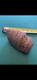 Native American Artifact Early Archaic 4 3/4e Grooved Pink Granite Axe