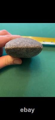 Native American Artifact Early Archaic 4 3/4e Grooved Pink Granite Axe