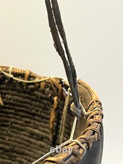 Panier de charge antique des Amérindiens 1870 à début des années 1900