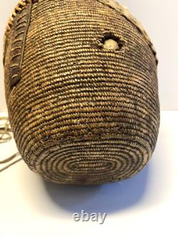 Panier de charge antique des Amérindiens 1870 à début des années 1900