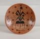 Plat/assiette Aas-ku Mana Hopi (gwen Setalla) Début Du 21e Siècle Taille 2 1/2 D
