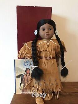 Pleasant Company American Girl Kaya Doll Early Edition In Box With Book