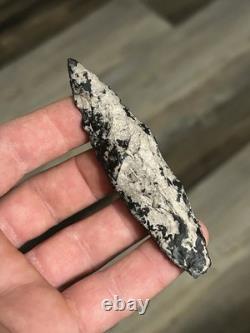 Point Lancelot en Basalte de l'Archaïque Précoce provenant de l'Oregon