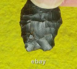 Pointe de flèche authentique paleo Spedis Oregon avec éclats précoces de 1-5/16 pouces