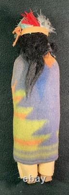 Poupée Skookum Vintage Indienne Américaine 12 Bully Bon étiquette ancienne