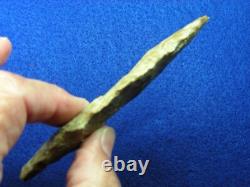 RELIQUES INDIENNES AUTHENTIQUES EARLY ADENA 3 15/16 OHIO