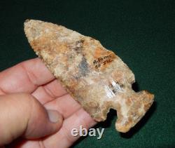 SUPER tôt archaïque CREEK DE THÈBES TROUVÉ À ADAMS CO. IL. 4 VOTRE COLL. N152