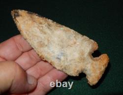 SUPER tôt archaïque CREEK DE THÈBES TROUVÉ À ADAMS CO. IL. 4 VOTRE COLL. N152