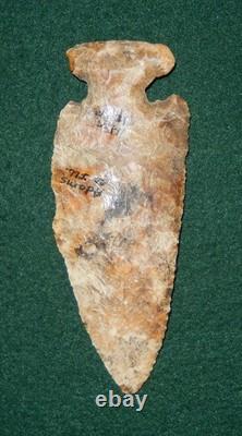 SUPER tôt archaïque CREEK DE THÈBES TROUVÉ À ADAMS CO. IL. 4 VOTRE COLL. N152