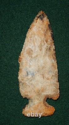 SUPER tôt archaïque CREEK DE THÈBES TROUVÉ À ADAMS CO. IL. 4 VOTRE COLL. N152