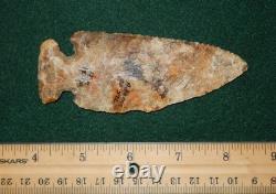 SUPER tôt archaïque CREEK DE THÈBES TROUVÉ À ADAMS CO. IL. 4 VOTRE COLL. N152