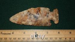 SUPER tôt archaïque CREEK DE THÈBES TROUVÉ À ADAMS CO. IL. 4 VOTRE COLL. N152