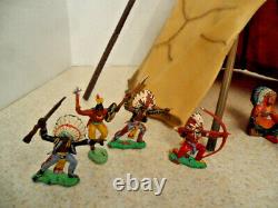 Schleich Allemagne Native American Tipi 42011 Teepee Elastolin & Autres Indiens