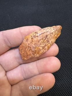 Superbe et authentique pointe de flèche en jaspe rouge ancien du Mississippi du Nord