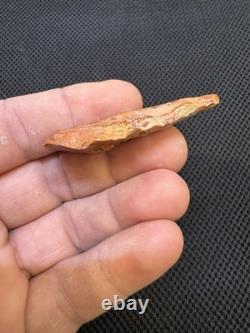 Superbe et authentique pointe de flèche en jaspe rouge ancien du Mississippi du Nord