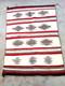 Tapis R&eacute;versible En G&eacute;om&eacute;trique Thunderbird Fait Main Navajo Ancien 48 X 34