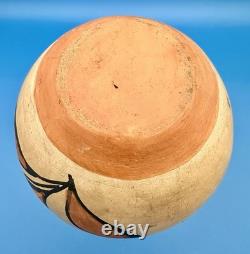 Très ancien poterie polychrome de Santo Domingo Pueblo vase 8,75
