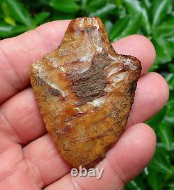 Tueur! Marion Floride Artéfacts du Sud Profond Arrowhead Ga Al Transparent Corail Translucide