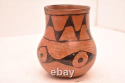 Vase à eau en poterie maricopa antique précoce indien américain 5