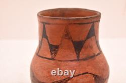 Vase à eau en poterie maricopa antique précoce indien américain 5